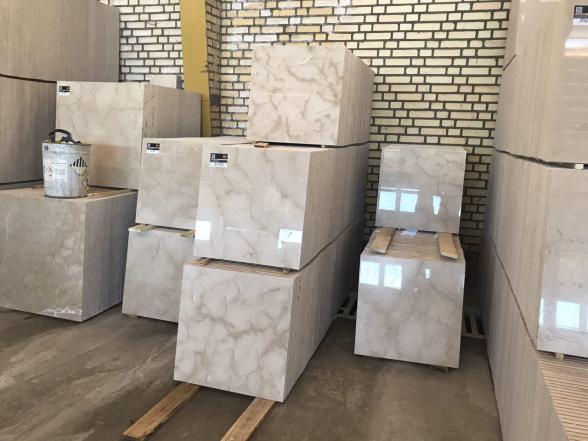 نمایندگی فروش سنگ تراورتن موج دار سفید در کرمان