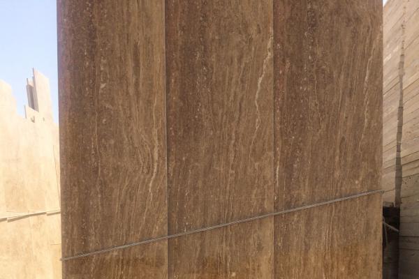 نمایندگی سنگ تراورتن شکلاتی موج کبریتی در هرمزگان