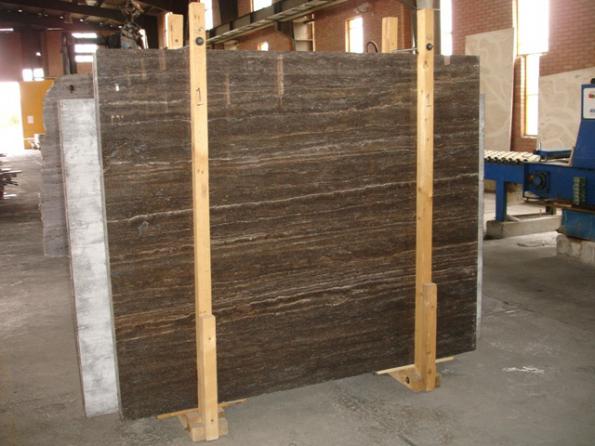 صادرات مستقیم سنگ تراونیکس زیتونی تیره به اروپا