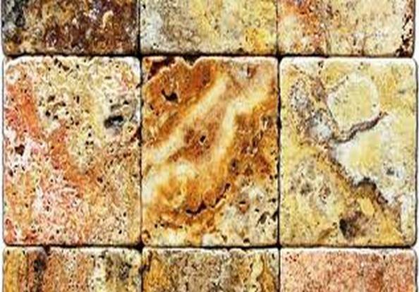 خرید آنلاین سنگ تراورتن پوست ماری با قیمتی ارزان